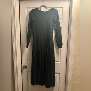 J. Crew Forest Green Dress
